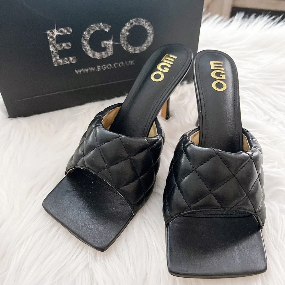 💖Ego Tropez Quilted Mules💖 - Picture 3 of 8